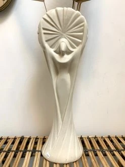 Vintage 80s Haeger Goddess Vase