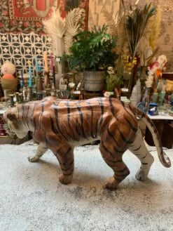 Vintage 60s Paper Mache Tiger