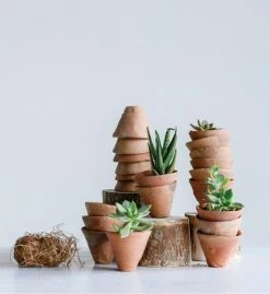 Vintage ALL POTTERY Cone Terra Cotta Pot