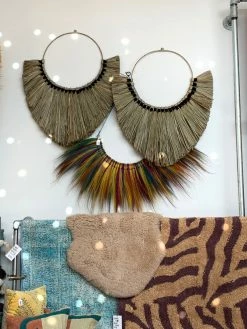 Feng Sway Exclusive Seagrass Hoop Wall Decor