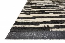 Feng Sway Exclusive Modern Cream + Charcoal Rug ALL HOME DECOR + ODDITIES