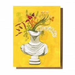 Flora Bust Blank Card By THE ESME SHOP CARDS