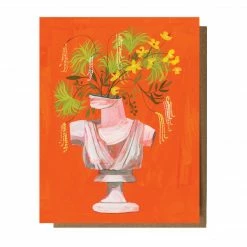 Flora Bust Blank Card By THE ESME SHOP CARDS
