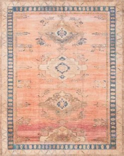 FENG SWAY Sunset Area Rug ~ 3'6" X 5'6"