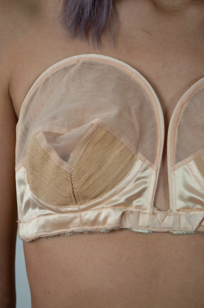 Vintage LOUNGE WEAR 1950s Structured Over Wire Bra 5 Vintage LOUNGE WEAR 1950s Structured Over Wire Bra