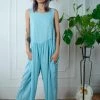 FENG SWAY Sky Blue Summer Playtime Jumpsuit LOUNGE WEAR