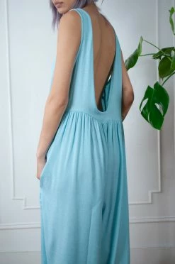 FENG SWAY Sky Blue Summer Playtime Jumpsuit LOUNGE WEAR