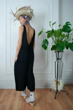 FENG SWAY Black Summer Playtime Jumpsuit LOUNGE WEAR