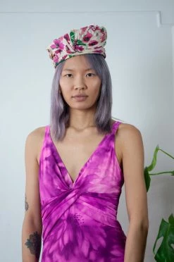 Vintage Gottex Tropical Tie Dye One Piece Swimsuit