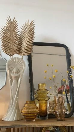 Vintage 80s Haeger Goddess Vase