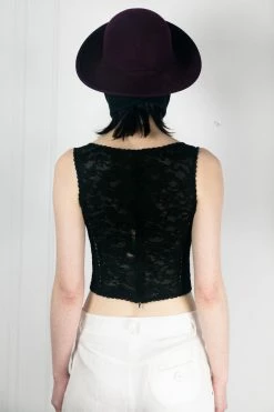 Vintage Plum Doe Skin Scarf Hat 21 Vintage Plum Doe Skin Scarf Hat