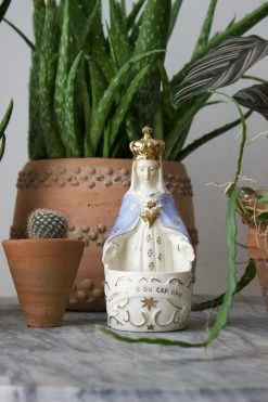 Vintage 1940s French Saint Vase