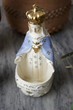 Vintage 1940s French Saint Vase