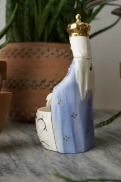 Vintage 1940s French Saint Vase