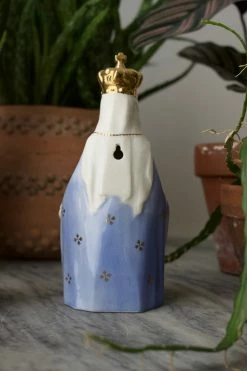 Vintage 1940s French Saint Vase