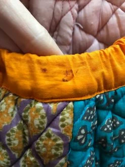 Vintage Quilted Folk Set, Skirt And Vest TOPS