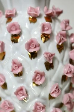 Vintage 20's Pineapple In Bloom Vase