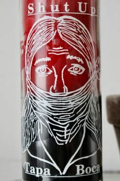 Crusader FUN Shut Up Ritual Candle