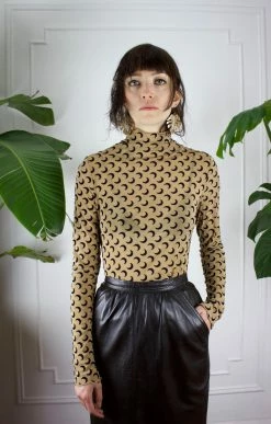 Feng Sway TOPS Nudie Moon Mesh Top