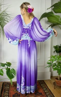 Vintage 70s Does 30s Goddess Gown