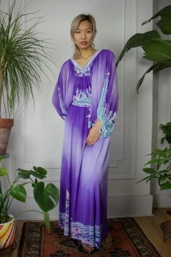 Vintage 70s Does 30s Goddess Gown