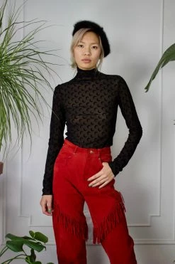 Feng Sway TOPS Nudie Moon Mesh Top