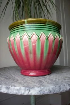 Vintage ALL POTTERY Antique USA Pot 10”