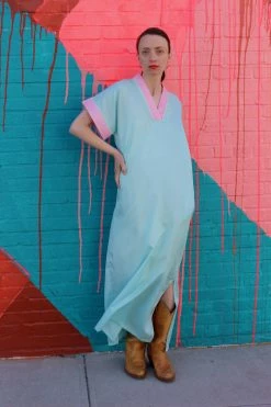 Vintage LOUNGE WEAR 1980s Bill Tice Boudoir Dress