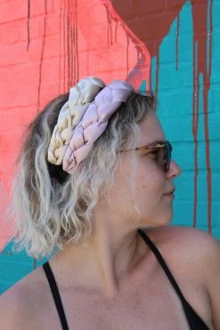 Feng Sway Satin Braid Oversized Headband (2 Colors) HAIR ACCESSORIES