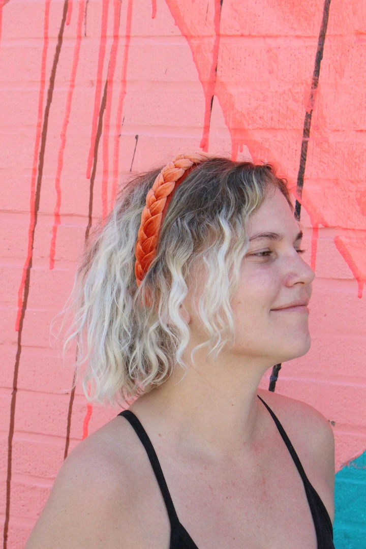 FENG SWAY Braided Velvet Renaissance Style Headband (More Colors) HAIR ACCESSORIES 3 FENG SWAY Braided Velvet Renaissance Style Headband (More Colors) HAIR ACCESSORIES