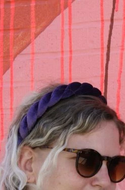 FENG SWAY Twisted Velvet Renaissance Style Headband (More Colors)