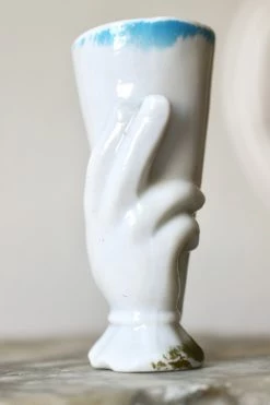 Vintage 20's Nippon Hand Vase HAND AND PRAYER VASES