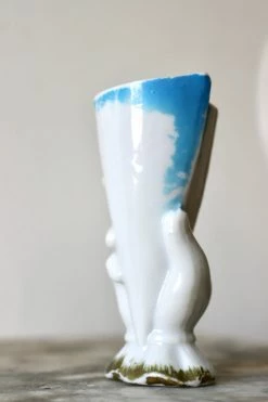 Vintage 20's Nippon Hand Vase HAND AND PRAYER VASES