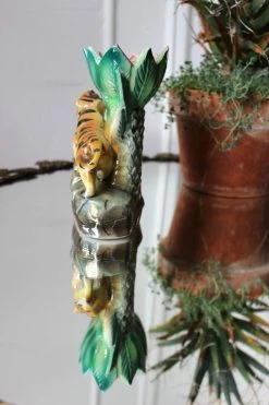 Vintage BUD VASES 1920s Tiger Vase