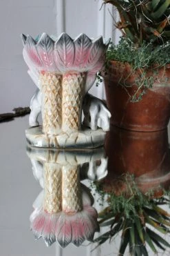 Vintage 20s Japanese Elephant Vase BUD VASES