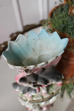 Vintage 20s Japanese Elephant Vase BUD VASES