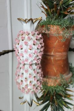 Vintage 20's Pineapple In Bloom Vase