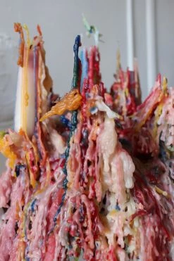 Feng Sway Rainbow Drip Candles