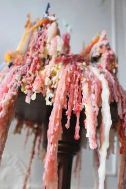 Feng Sway Rainbow Drip Candles