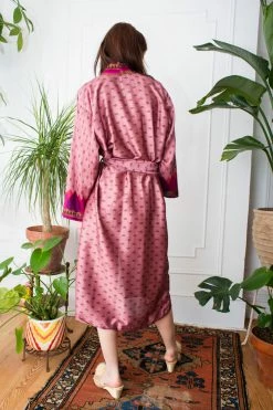 Vintage Silk Sari Robe LOUNGE WEAR