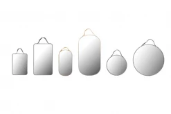 Feng Sway ALL HOME DECOR + ODDITIES Petite Velvet Hanging Mirrors 12 Feng Sway ALL HOME DECOR + ODDITIES Petite Velvet Hanging Mirrors