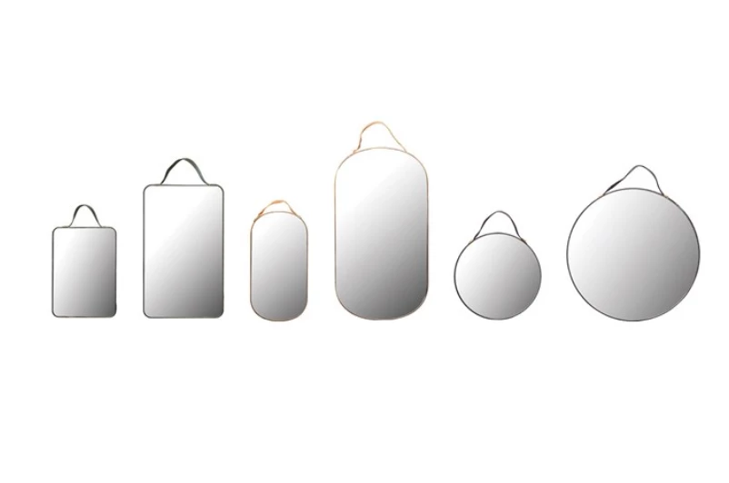 Feng Sway ALL HOME DECOR + ODDITIES Petite Velvet Hanging Mirrors 7 Feng Sway ALL HOME DECOR + ODDITIES Petite Velvet Hanging Mirrors