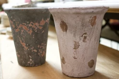 Feng Sway Tall Distressed Terra Cotta Pot ALL POTTERY