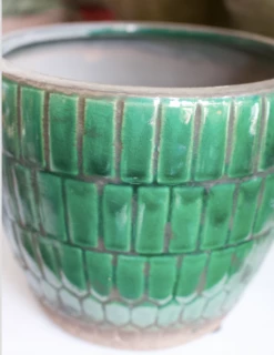 Feng Sway Green Tile Pot 4-5