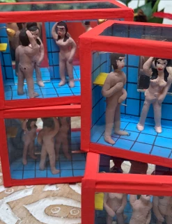 Feng Sway YMCA Shower Scene ALL HOME DECOR + ODDITIES