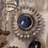 Vintage ALL HOME DECOR + ODDITIES 70s Abalone Seashell Mirror 2 Vintage ALL HOME DECOR + ODDITIES 70s Abalone Seashell Mirror