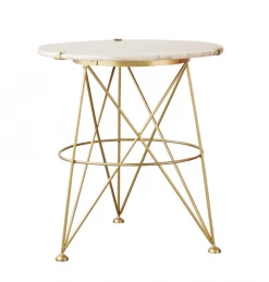 Feng Sway Exclusive ALL HOME DECOR + ODDITIES Marble Top Coffee Table