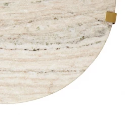 Feng Sway Exclusive ALL HOME DECOR + ODDITIES Marble Top Coffee Table