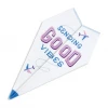 DEAR ALCHEMY Good Vibes Paper Airplane Greeting Card CARDS 2 DEAR ALCHEMY Good Vibes Paper Airplane Greeting Card CARDS