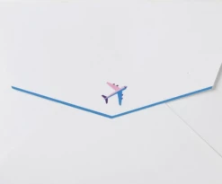 DEAR ALCHEMY Good Vibes Paper Airplane Greeting Card CARDS